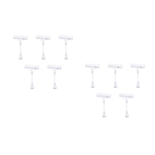 Housoutil 2 Sätze Preisschildhalter Clip Für Werbung Transparent Magnetischer Etikettenständer Für Supermärkte Geschäfte Und Messen Einfach Zu Bedienen Und Vielseitig Einsetzbar 5 Stücke * 2 von Housoutil