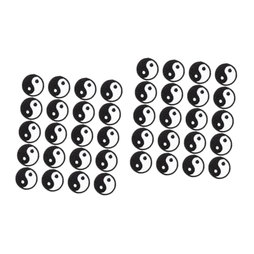 Housoutil 2 Sätze Punk Stickpatches Verschleißfeste Aufnäher Für Kleidung Zum Aufbügeln Oder Aufnähen Hosen Und Rucksäcke 20 Stück * 2 Housoutil 2 Sätze Punk Stickpatches Verschleißfeste Aufnäher Für Kleidung Zum Aufbügeln Oder Aufnähen Hosen Und Rucksäcke 20 Stück * 2 von Housoutil