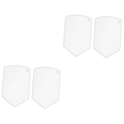 Housoutil 2 Sätze Schildförmige Silikonform Für Diy Aufhänger Dekoration Epoxidharz Gießform Für Anhänger Und Für Bastelprojekte 2 Stück * 2 Housoutil 2 Sätze Schildförmige Silikonform Für Diy Aufhänger Dekoration Epoxidharz Gießform Für Anhänger Und Für Bastelprojekte 2 Stück * 2 von Housoutil