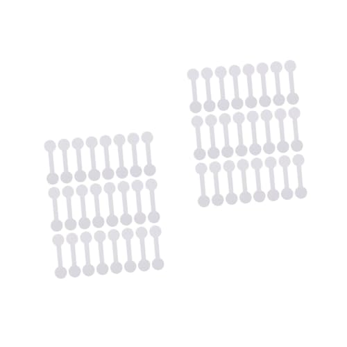Housoutil 2 Sätze Schmuck Preisschilder Runde Kopf Papier Etiketten Selbstklebende Anhänger Für Ringe Armbänder Und Für Preisauszeichnung Und Diy Projekte 300 Stücke * 2 von Housoutil