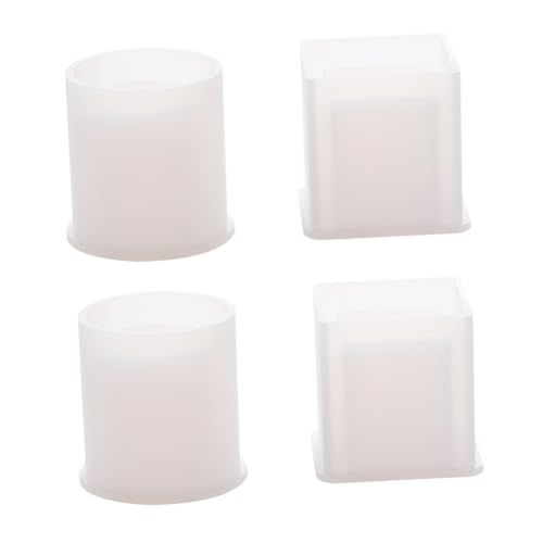 Housoutil 2 Sätze Silikon Blumentopf Form Set Teilig Flexible Gießform für Diy Pflanzenhalter Wiederverwendbar und Transparent für Bastelprojekte zu Hause für Kreative Erwachsene von Housoutil