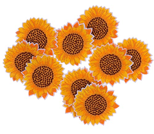 Housoutil 2 Sätze Sonnenblumen Stickers Hochwertige Stickerei Patches Für Kleidung Umweltfreundliche Stoffaufnäher Zur Dekoration Und Reparatur Von Kleidung Für Diy Projekte Und 10 Stück * 2 Housoutil 2 Sätze Sonnenblumen Stickers Hochwertige Stickerei Patches Für Kleidung Umweltfreundliche Stoffaufnäher Zur Dekoration Und Reparatur Von Kleidung Für Diy Projekte Und 10 Stück * 2 von Housoutil