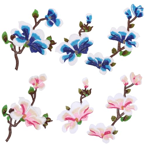 Housoutil 2 Sätze Stickerei Blumen Patch Aufnäher für Kleidung Himmelblau für Diy Dekoration und Reparatur Langlebig und Leicht zu Verarbeiten Housoutil 2 Sätze Stickerei Blumen Patch Aufnäher für Kleidung Himmelblau für Diy Dekoration und Reparatur Langlebig und Leicht zu Verarbeiten von Housoutil