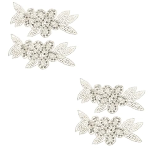 Housoutil 2 Sätze Strass Patches Zum Aufnähen Hochzeit Dekoration Diy Kleidung Accessoires Für Handwerksprojekte Und Bekleidungsverschönerung 2 Stücke * 2 Housoutil 2 Sätze Strass Patches Zum Aufnähen Hochzeit Dekoration Diy Kleidung Accessoires Für Handwerksprojekte Und Bekleidungsverschönerung 2 Stücke * 2 von Housoutil