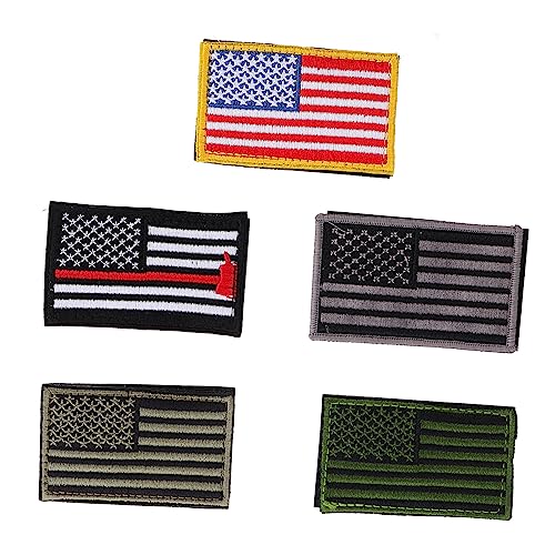 Housoutil 2 Sätze Taktische Flaggen Aufnäher Klett Sticker Für Rucksäcke Armbänder Patches Zur Dekoration Und Reparatur Von Kleidung 5 Stücke * 2 Housoutil 2 Sätze Taktische Flaggen Aufnäher Klett Sticker Für Rucksäcke Armbänder Patches Zur Dekoration Und Reparatur Von Kleidung 5 Stücke * 2 von Housoutil