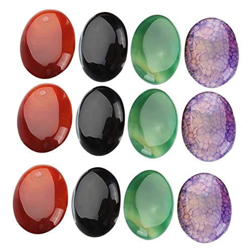 Housoutil 2 Sätze Teiliges Bunter Agate Anhänger Hochwertige Halbedelstein Schmuckstücke Für Diy Schmuckherstellung Und Kreative Dekoration 6 Stück * 2 von Housoutil