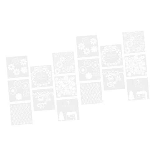 Housoutil 2 Sätze Teiliges Diy Malvorlagen Für Zeichenschablonen Für Wandmalerei Und Handwerk Leicht Wiederverwendbar Für Kunstliebhaber 12 Stück * 2 Housoutil 2 Sätze Teiliges Diy Malvorlagen Für Zeichenschablonen Für Wandmalerei Und Handwerk Leicht Wiederverwendbar Für Kunstliebhaber 12 Stück * 2 von Housoutil