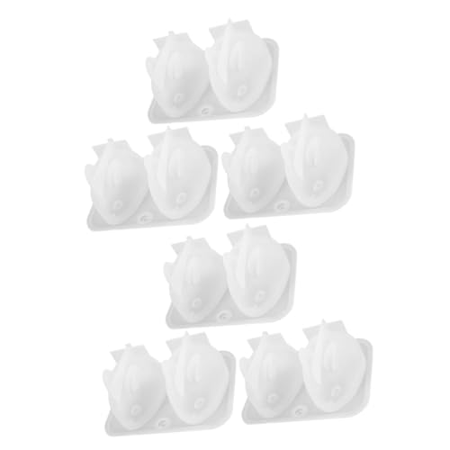 Housoutil 2 Sätze Teiliges Diy Silikonform Rabbit Form Für Epoxidharz Für Kreative Bastelprojekte Und Schmuckgestaltung 3 Stücke * 2 von Housoutil