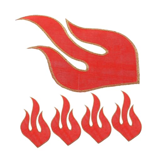 Housoutil 2 Sätze Teiliges Feuerflamme Bügelpatches Geometrische Aufnäher Für Kleidung Taschen Hüte Diy Bastelprojekte Dekorative Bügelbilder Hochwertige Stickerei Und 5 Stück * 2 Housoutil 2 Sätze Teiliges Feuerflamme Bügelpatches Geometrische Aufnäher Für Kleidung Taschen Hüte Diy Bastelprojekte Dekorative Bügelbilder Hochwertige Stickerei Und 5 Stück * 2 von Housoutil