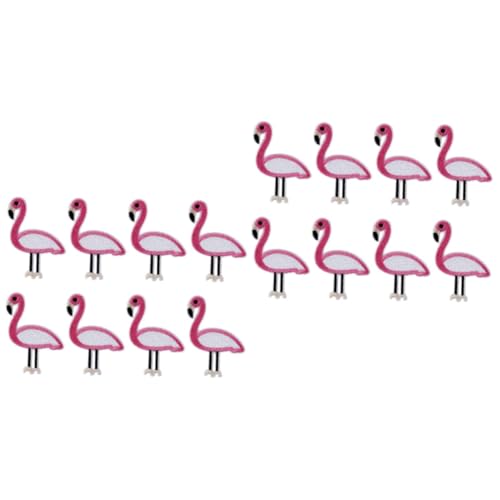 Housoutil 2 Sätze Teiliges Flamingo Stickpatch Selbstklebende Applikationen Für Jeans Kleidung Und Diy Kunsthandwerk Zum Aufbügeln Und Dekorieren 12 Stück * 2 Housoutil 2 Sätze Teiliges Flamingo Stickpatch Selbstklebende Applikationen Für Jeans Kleidung Und Diy Kunsthandwerk Zum Aufbügeln Und Dekorieren 12 Stück * 2 von Housoutil