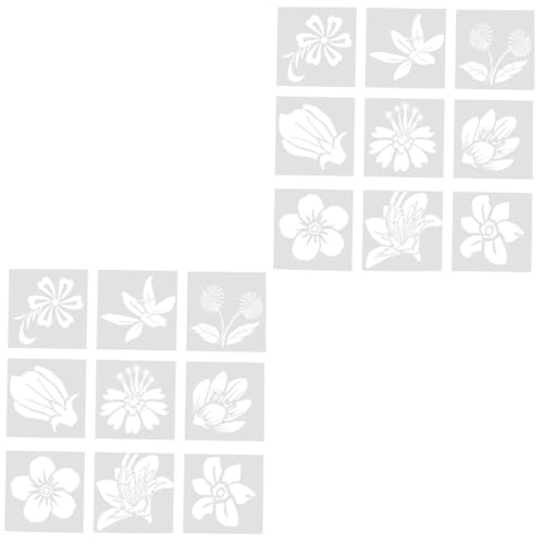 Housoutil 2 Sätze Teiliges Handwerks Schablonen Für Einzigartige Formen Für Malprojekte Für Diy Wandmalerei Und Sprühmalerei 9 Stücke * 2 Housoutil 2 Sätze Teiliges Handwerks Schablonen Für Einzigartige Formen Für Malprojekte Für Diy Wandmalerei Und Sprühmalerei 9 Stücke * 2 von Housoutil