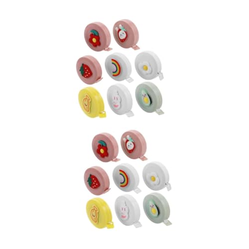 Housoutil 2 Sätze Teiliges Maßband Flexibles Körpermaßband Für Näharbeiten Tragbar Für Schüler Mit Verschiedenen Designs Avocado Spiegelei Banane Erdbeere Usw 8 Stück * 2 Housoutil 2 Sätze Teiliges Maßband Flexibles Körpermaßband Für Näharbeiten Tragbar Für Schüler Mit Verschiedenen Designs Avocado Spiegelei Banane Erdbeere Usw 8 Stück * 2 von Housoutil