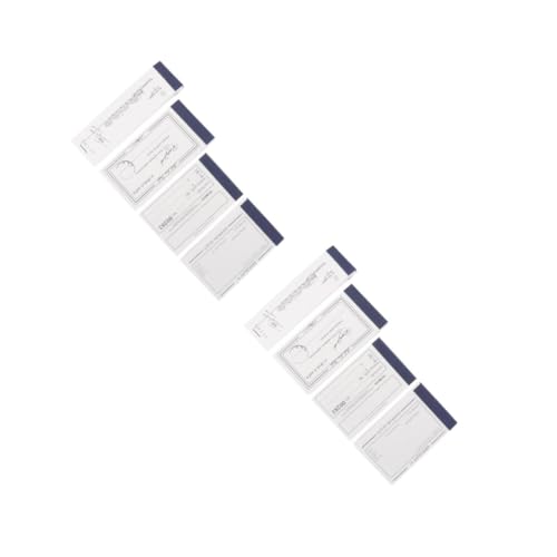Housoutil 2 Sätze Teiliges Notizblock Für Büro Schule Und Zuhause Praktische Memo Pads Für Studenten Tägliche Planer Und Notizen Stilvollem Design 4 Stücke * 2 von Housoutil