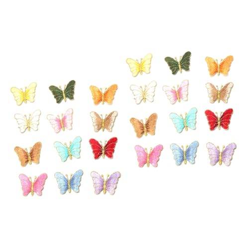 Housoutil 2 Sätze Teiliges Schmetterlings Stickerei Patches Bügelbare Aufnäher Für Kleidung Taschen Und Bastelprojekte Und Dekoration Für Styles 12 Stücke * 2 Housoutil 2 Sätze Teiliges Schmetterlings Stickerei Patches Bügelbare Aufnäher Für Kleidung Taschen Und Bastelprojekte Und Dekoration Für Styles 12 Stücke * 2 von Housoutil