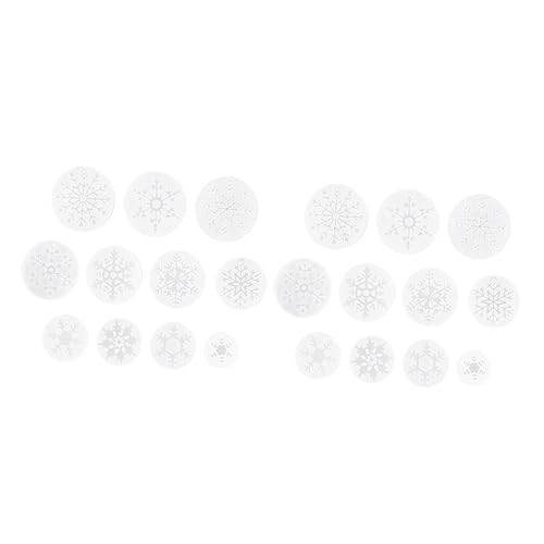 Housoutil 2 Sätze Teiliges Silikon Schneeflocken Form Diy Epoxidharz Schmuckform Für Anhänger Flexible Und Wiederverwendbare Silikonformen Für Handgemachte Und Bastelprojekte 11 Stücke * 2 Housoutil 2 Sätze Teiliges Silikon Schneeflocken Form Diy Epoxidharz Schmuckform Für Anhänger Flexible Und Wiederverwendbare Silikonformen Für Handgemachte Und Bastelprojekte 11 Stücke * 2 von Housoutil