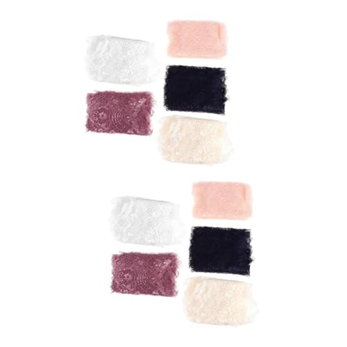 Housoutil 2 Sätze Teiliges Spitzenband Breites Spitzenzubehör Für Diy Kleidungsdekoration Vielseitig Einsetzbar Für Hochzeiten Basteln Und Mehr 5 Stück * 2 von Housoutil