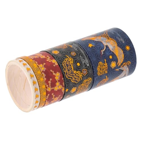 Housoutil 2 Sätze Teiliges Vintage Washi Tape Dekoratives Klebeband Für Scrapbooking Journaling Und Diy Projekte Zufällige Muster Für Bastelideen 5 Stück * 2 Housoutil 2 Sätze Teiliges Vintage Washi Tape Dekoratives Klebeband Für Scrapbooking Journaling Und Diy Projekte Zufällige Muster Für Bastelideen 5 Stück * 2 von Housoutil