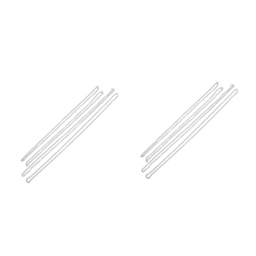 Housoutil 2 Sätze Titanstahl Ketten Teilig Für Diy Schmuckherstellung Glatte Oberfläche Für Anhänger Personalisieren Sie Ihren Stil 4 Stück * 2 Housoutil 2 Sätze Titanstahl Ketten Teilig Für Diy Schmuckherstellung Glatte Oberfläche Für Anhänger Personalisieren Sie Ihren Stil 4 Stück * 2 von Housoutil