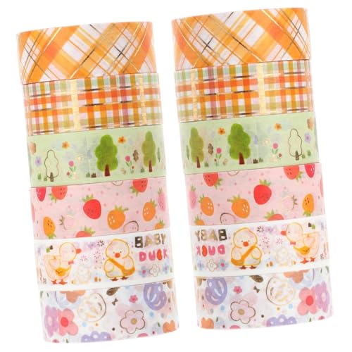 Housoutil 2 Sätze Washi Tape Klebeband Für Diy Scrapbooking Planer Kreative Designs Für Handwerk Dekoration Und Tagebuch Rückstandslos Ablösbar Vielseitig Einsetzbar 6 Rollen * 2 Housoutil 2 Sätze Washi Tape Klebeband Für Diy Scrapbooking Planer Kreative Designs Für Handwerk Dekoration Und Tagebuch Rückstandslos Ablösbar Vielseitig Einsetzbar 6 Rollen * 2 von Housoutil