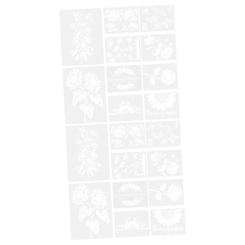 Housoutil 2 Sätze Wiederverwendbare Malvorlagen Teiliges Mit Pflanzenmotiven Für Diy Projekte Waschbare Schablonen Für Wände Und Bastelarbeiten Für Erwachsene 10 Blätter * 2 Housoutil 2 Sätze Wiederverwendbare Malvorlagen Teiliges Mit Pflanzenmotiven Für Diy Projekte Waschbare Schablonen Für Wände Und Bastelarbeiten Für Erwachsene 10 Blätter * 2 von Housoutil