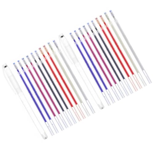 Housoutil 2 Sets Hochtemperatur Verschwindestifte Löschbar Zum Nähen Von Stoffen Zum Abwischen Quilten Markierungsstift Verschwindender Markierungsstift Löschbarer Stift Zum von Housoutil