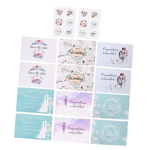 Housoutil 2 Sets Hochzeitseinladungsset Hochzeitskarten Hochzeit Für Paare Karten Mit Umschlägen Hochzeitseinladungen Brautpartykarten Kartenumschläge Junggesellinnenabschiedskarten Housoutil 2 Sets Hochzeitseinladungsset Hochzeitskarten Hochzeit Für Paare Karten Mit Umschlägen Hochzeitseinladungen Brautpartykarten Kartenumschläge Junggesellinnenabschiedskarten von Housoutil