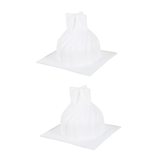 Housoutil 2 Stck. Diy Silikonform für Duftkerzen Spiralförmige Zwiebel Design Gießform für Kreative Kerzenherstellung für Bastelprojekte und Aromatherapie von Housoutil