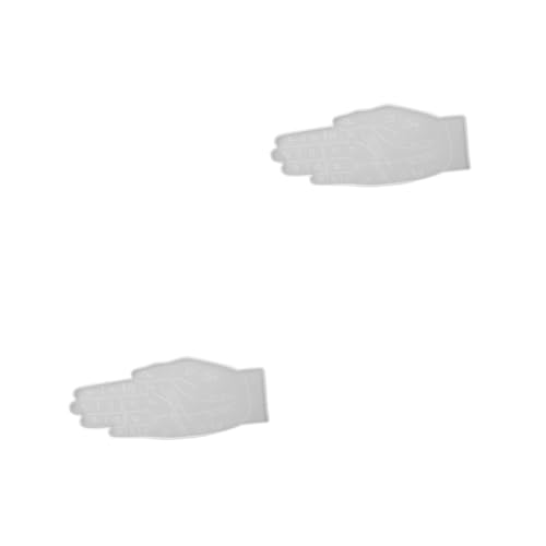 Housoutil 2 Stck. Kristallkleberablettungsform Tablett Handform Gussform für Teller Untersetzerform Aufbewahrungsform LED Untersetzer machen Schalenformen Gießform Kieselgel Weiß Housoutil 2 Stck. Kristallkleberablettungsform Tablett Handform Gussform für Teller Untersetzerform Aufbewahrungsform LED Untersetzer machen Schalenformen Gießform Kieselgel Weiß von Housoutil