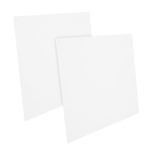 Housoutil 2 Stück Baumwoll Ölgemälde Board Kunst Leinwände Zum Malen Kunst Ölgemälde Board Board Boards Malerei Baumwoll Panel Material Malbrett Bemalbares Zeichenbrett von Housoutil