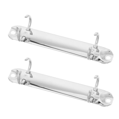 Housoutil 2 Stück Binderverschluss Heftklammer Lose Binderringe Aus Metall Lose Blattklammern Dateiordner-clip Ordnerklammer Aus Metall Ringbuch-clip Loseblatt-buchring Silver Eisen Housoutil 2 Stück Binderverschluss Heftklammer Lose Binderringe Aus Metall Lose Blattklammern Dateiordner-clip Ordnerklammer Aus Metall Ringbuch-clip Loseblatt-buchring Silver Eisen von Housoutil