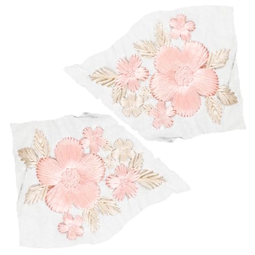 Housoutil 2 Stück Blumen Patches Spitze für Brautkleid Bestickte Applikationen zum Aufnähen Diy Kleidung Verzierung Romantische Flicken für Hochzeiten und Festliche Anlässe Housoutil 2 Stück Blumen Patches Spitze für Brautkleid Bestickte Applikationen zum Aufnähen Diy Kleidung Verzierung Romantische Flicken für Hochzeiten und Festliche Anlässe von Housoutil