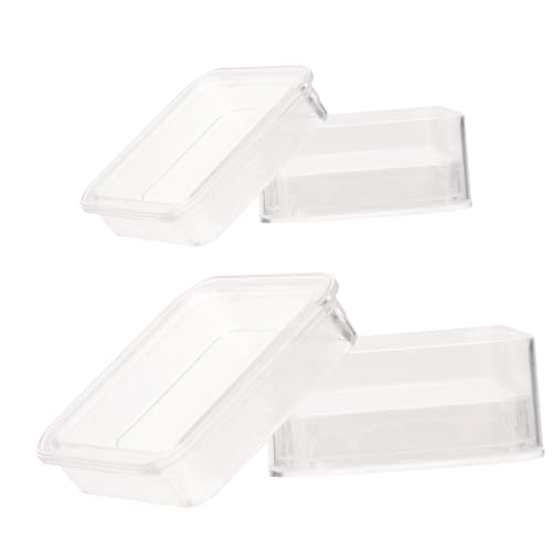 Housoutil 2 Stück Boxen Edelsteinkasten Elastischer Membran Fall Schmuck Veranstalter Reisen Kleines Etui Für Ohrringe Schmucketui Für Ohrringe Schmucktaschen Plastik Housoutil 2 Stück Boxen Edelsteinkasten Elastischer Membran Fall Schmuck Veranstalter Reisen Kleines Etui Für Ohrringe Schmucketui Für Ohrringe Schmucktaschen Plastik von Housoutil