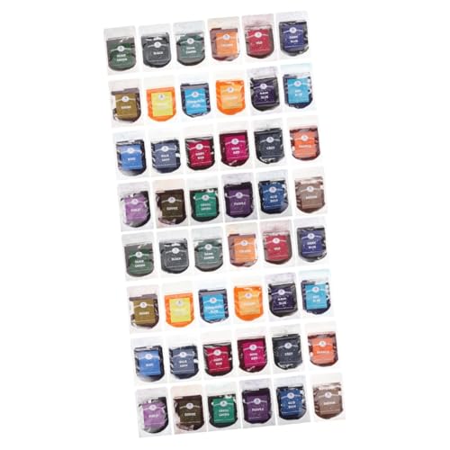 Housoutil 2 Stück Bunte Batikfarben Set Farben Tie Dye Pigmente für Kreative Diy Projekte Waschfeste Textilfarbe für Shirts und Stoffe für Erwachsene pro Beutel von Housoutil