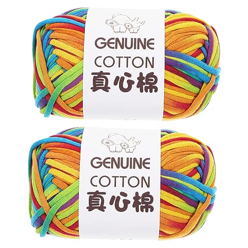 Housoutil 2 Stück Bunte Baumwollgarn Sets für Handarbeiten Diy Strick und Häkelgarn Lebendigen Farben Vielseitig Einsetzbar für Schals Dekoration und Mehr Housoutil 2 Stück Bunte Baumwollgarn Sets für Handarbeiten Diy Strick und Häkelgarn Lebendigen Farben Vielseitig Einsetzbar für Schals Dekoration und Mehr von Housoutil