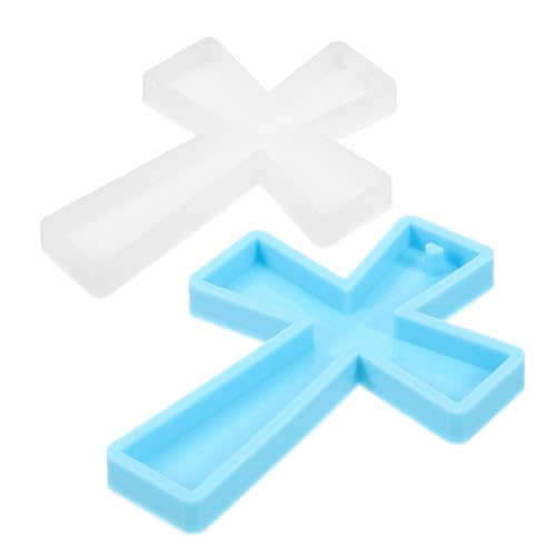 Housoutil 2 Stück Cross Keychain -form Silikonformen Für Schlüsselanhänger Aus Harz Harzformen Kreuzen Schlüsselanhänger Aus Kunstharz Schlüsselkettenformen Für Epoxidharz Kieselgel Housoutil 2 Stück Cross Keychain -form Silikonformen Für Schlüsselanhänger Aus Harz Harzformen Kreuzen Schlüsselanhänger Aus Kunstharz Schlüsselkettenformen Für Epoxidharz Kieselgel von Housoutil