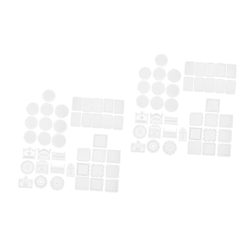 Housoutil 2 Stück Diy Durchbrochene Spitzenpapier Teiliges für Scrapbooking und Handarbeiten Dekoratives Papier mit Feinen Mustern für Journale Alben Karten und Bastelprojekte von Housoutil