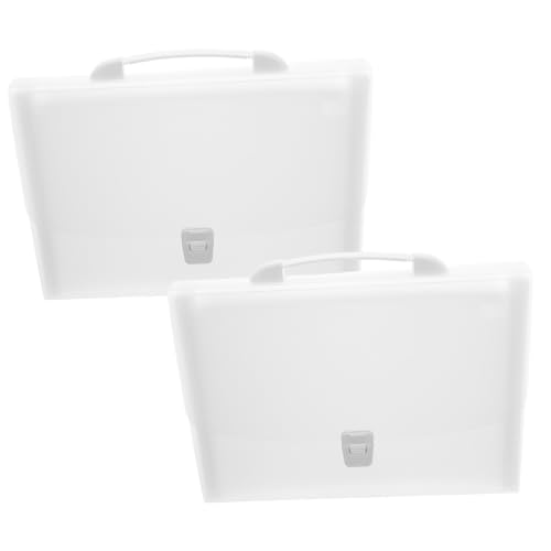 Housoutil 2 Stück Erweiterbarer Aktenordner mit Fächern Faltbarer für Schule und Büro Praktischer Handgriff Vielseitiger Dokumentenhalter für Rechnungen und Papiere Housoutil 2 Stück Erweiterbarer Aktenordner mit Fächern Faltbarer für Schule und Büro Praktischer Handgriff Vielseitiger Dokumentenhalter für Rechnungen und Papiere von Housoutil