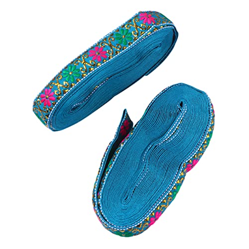 Housoutil 2 Stück Jacquard-gurtband Aus Spitze Vorhang Stoff Blumen- Nähen Vorhänge Spitzenband Blumenband Schnürsenkel Stickerei Spitzenbesatz Bänder Zum Basteln Design Polyester Blue Housoutil 2 Stück Jacquard-gurtband Aus Spitze Vorhang Stoff Blumen- Nähen Vorhänge Spitzenband Blumenband Schnürsenkel Stickerei Spitzenbesatz Bänder Zum Basteln Design Polyester Blue von Housoutil