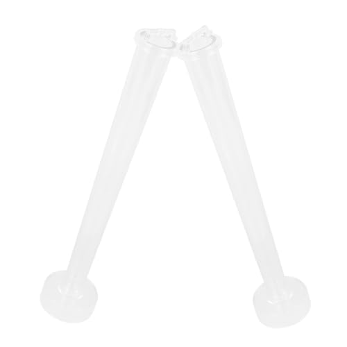 Housoutil 2 Stück Kerzenform قالب معمول بلاستيك mould Kerzenherstellungszubehör Novelty Kerzendekoration gussform Kerzen schimmeln Votiv- dünn Gießform aus Kunststoff DIY zubehör Plastik von Housoutil