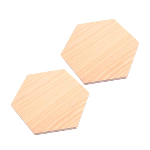 Housoutil 2 Stück Malbrett Basteln Wanddekoration Holzhandwerk Unvollendetes Bastelholz Quadrate Aus Holz Formverzierungen Handgefertigte Zeichenbretter Holzmalplatte Projektplatte von Housoutil