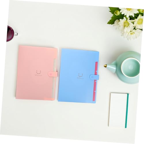 Housoutil 2 Stück Mehrschicht Ordner Candy Farben Kunststoff Dokumentenmappe Großer Fassungsvermögen Vielseitig für Büro Schule Zuhause Effizienter Dokumenten Organizer Housoutil 2 Stück Mehrschicht Ordner Candy Farben Kunststoff Dokumentenmappe Großer Fassungsvermögen Vielseitig für Büro Schule Zuhause Effizienter Dokumenten Organizer von Housoutil