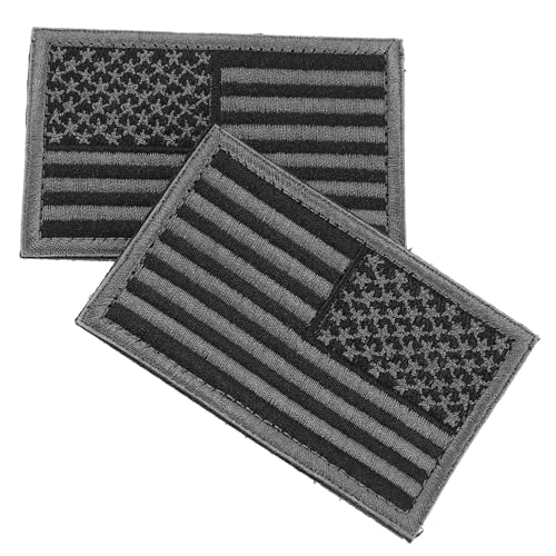 Housoutil 2 Stück Militärische Us-flagge Patches Langlebige Hautfreundliche Aufnäher für Kleidung Rucksack Jeans Dekorative Flicken für Taktische Uniformen und Outdoor-bekleidung von Housoutil