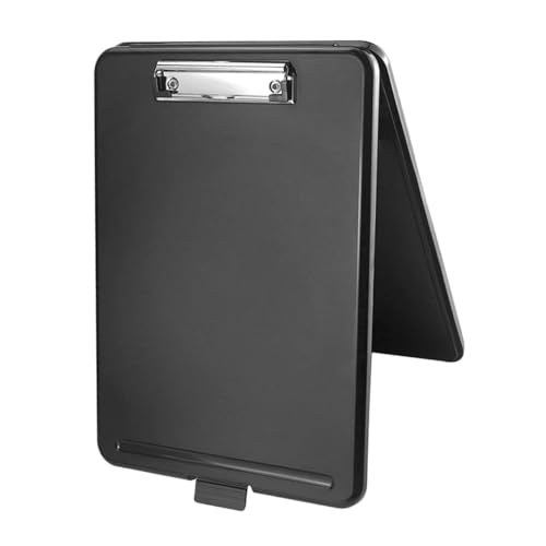 Housoutil 2 Stück Ordner WordPad Seitliche Öffnung für das Klemmbrett Pflegeklemmbrett Faltbare Clipboard Krankenschwester-Klemmbrett mit Stauraum Zwischenablagen Masse pp Schwarz Housoutil 2 Stück Ordner WordPad Seitliche Öffnung für das Klemmbrett Pflegeklemmbrett Faltbare Clipboard Krankenschwester-Klemmbrett mit Stauraum Zwischenablagen Masse pp Schwarz von Housoutil