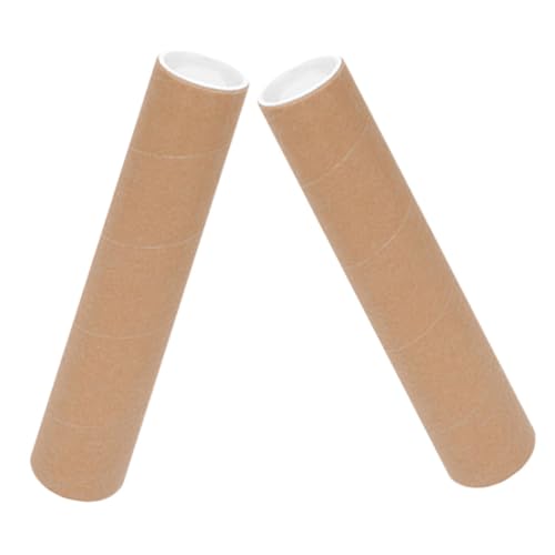 Housoutil 2 Stück Papier Versandröhren mit Endkappen Innendurchmesser Stabile Dokumenten und Kunstwerk Aufbewahrungsröhren Sicherer Schutz und Versand von Poster und Zeichnungen Housoutil 2 Stück Papier Versandröhren mit Endkappen Innendurchmesser Stabile Dokumenten und Kunstwerk Aufbewahrungsröhren Sicherer Schutz und Versand von Poster und Zeichnungen von Housoutil