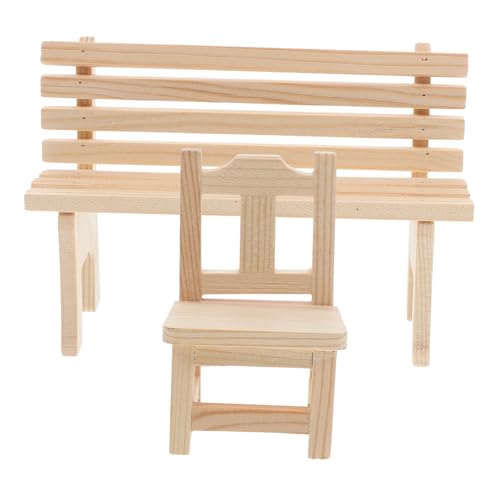 Housoutil 2 Stück Puppenhausbank Mini-puppenhaus- Kleine Parkbank Spielhaus Dollhouse Dekorationen Mini-puppenhaus-zubehör Puppenhaus-gadgets Miniaturmöbelmodell Beige Holz Housoutil 2 Stück Puppenhausbank Mini-puppenhaus- Kleine Parkbank Spielhaus Dollhouse Dekorationen Mini-puppenhaus-zubehör Puppenhaus-gadgets Miniaturmöbelmodell Beige Holz von Housoutil
