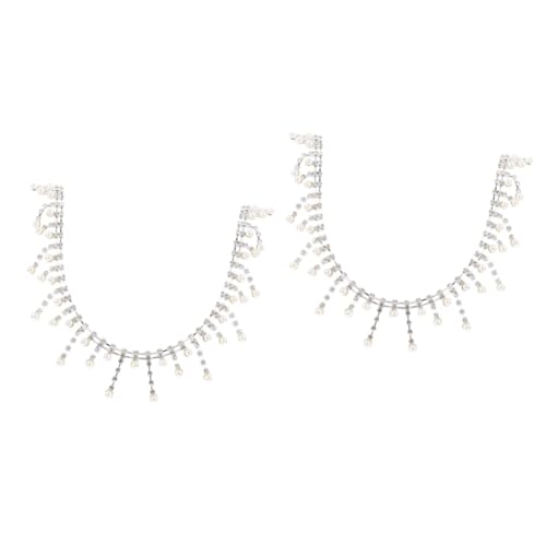 Housoutil 2 Stück Rhinestone Perlenquaste Dekoration für Kleidung Diy Zubehör für Kostüme Taschen und Mehr Vielseitige Perlenbesätze für Kreative Projekte Housoutil 2 Stück Rhinestone Perlenquaste Dekoration für Kleidung Diy Zubehör für Kostüme Taschen und Mehr Vielseitige Perlenbesätze für Kreative Projekte von Housoutil
