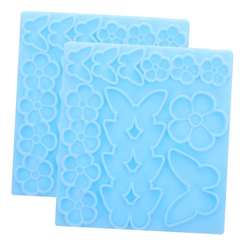 Housoutil 2 Stück Schmetterling Silikonform für Epoxidharz Haarspangen DIY Schmuck Moulds für Mädchen Haarnadeln und Festivaldekorationen Holografisch Housoutil 2 Stück Schmetterling Silikonform für Epoxidharz Haarspangen DIY Schmuck Moulds für Mädchen Haarnadeln und Festivaldekorationen Holografisch von Housoutil