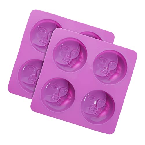 Housoutil 2 Stück Seifenform Sonne Dessert Diy Form Wachsformen Für Schmelzen Silikonform Einzigartige Harzformen Formen Für Seife Form Zur Seifenherstellung Seifengussform Violett Kieselgel Housoutil 2 Stück Seifenform Sonne Dessert Diy Form Wachsformen Für Schmelzen Silikonform Einzigartige Harzformen Formen Für Seife Form Zur Seifenherstellung Seifengussform Violett Kieselgel von Housoutil
