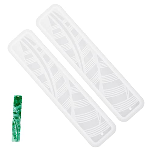 Housoutil 2 Stück Silikon Lesezeichen Formen Diy Gießformen für Handwerk Flexibel und Langlebig für Designs mit Epoxidharz für Kreative Bastelprojekte Housoutil 2 Stück Silikon Lesezeichen Formen Diy Gießformen für Handwerk Flexibel und Langlebig für Designs mit Epoxidharz für Kreative Bastelprojekte von Housoutil