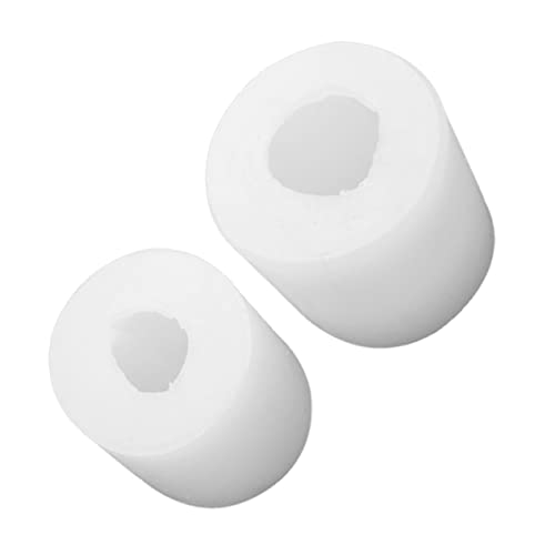 Housoutil 2 Stück Silikon Tulpenformen für Diy Kerzenherstellung Lebensmittelechte Gießformen für Handgefertigte Deko und Duftkerzen Große und Kleine Ausführung von Housoutil